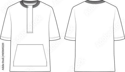 vector illustration of a  t-shirt