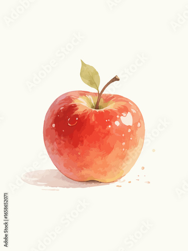A collection of hand-drawn cartoon fruit vector illustrations, in comic style and oil painting style