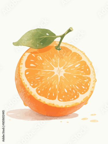 A collection of hand-drawn cartoon fruit vector illustrations, in comic style and oil painting style