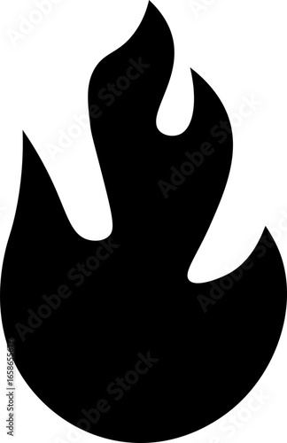 Flame Icons, Flame Vector Icon. Simple flat burning fire silhouette collection. Hot energy symbol for graphic design, Vector Illustration