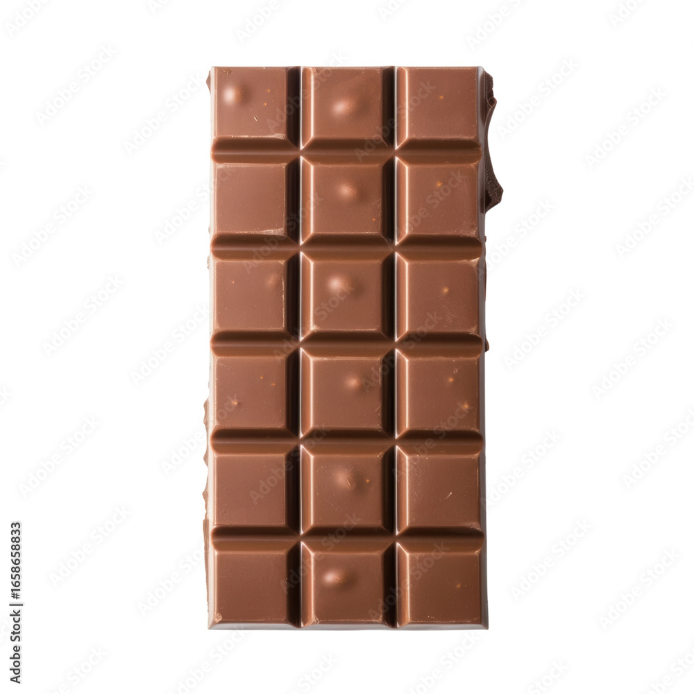 Obraz premium Milk chocolate bar with nuts, sweet dessert, confectionery treat