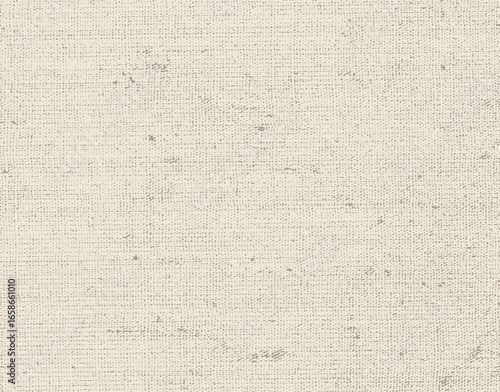Rough woven canvas texture. Vector seamless repeating pattern. Light gray colors.