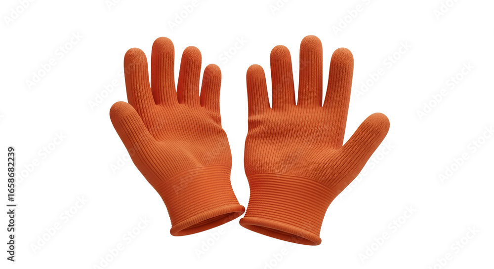 Obraz premium rubber gloves isolated on white