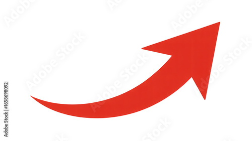 Free Download red arrow on white background - GFXLoad