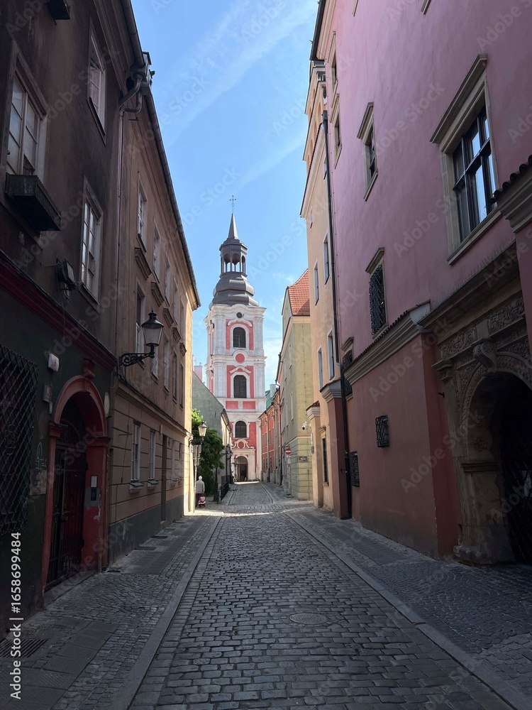 Fototapeta premium Parish Church of St. Stanislaus (Fara Church) in poznan