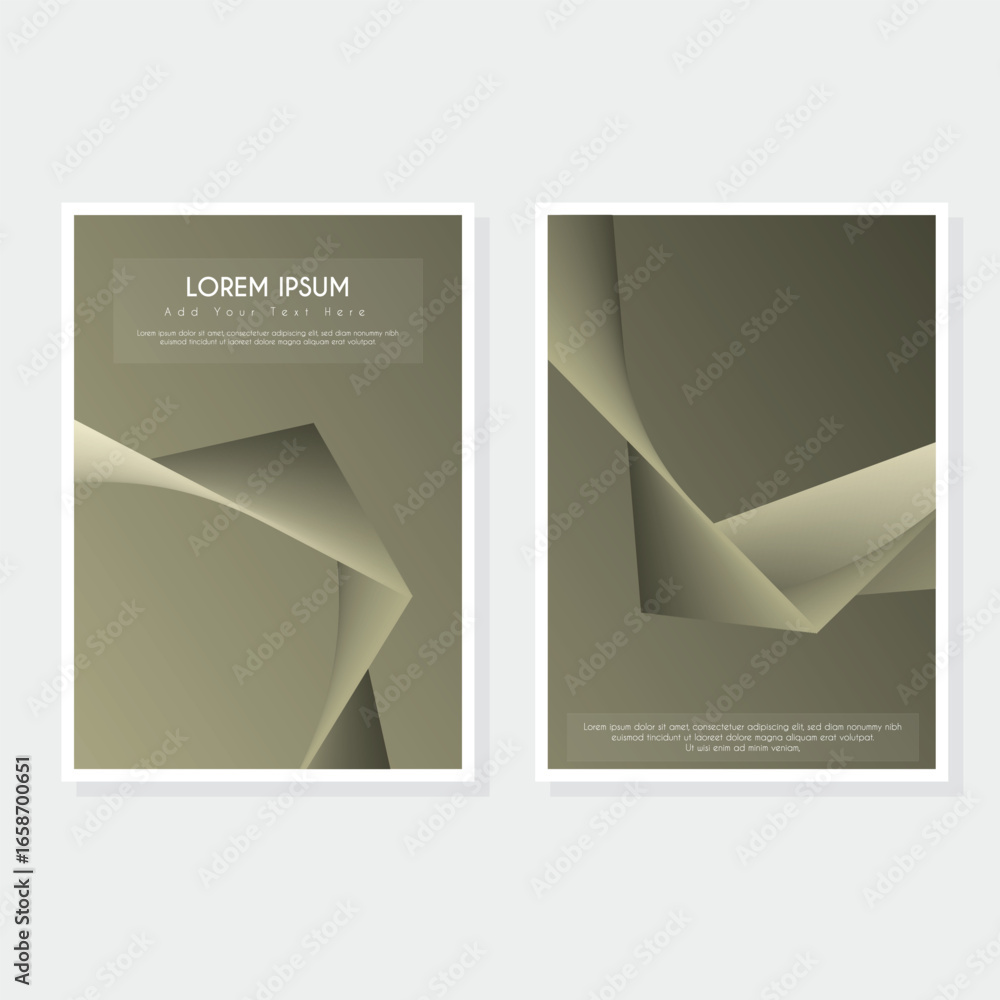 Fototapeta premium Creative modern abstract cover page design