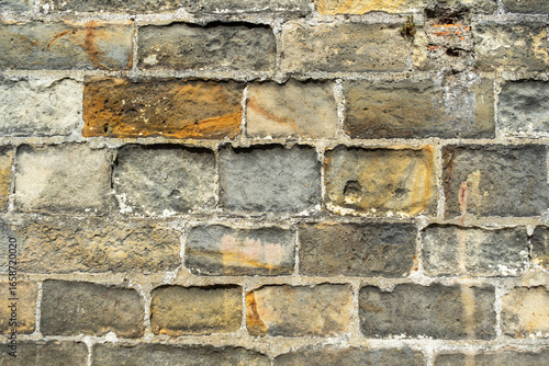 Old brick wall background texture.