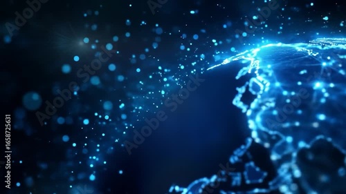 Wallpaper Mural Global Network Connection. Torontodigital.ca