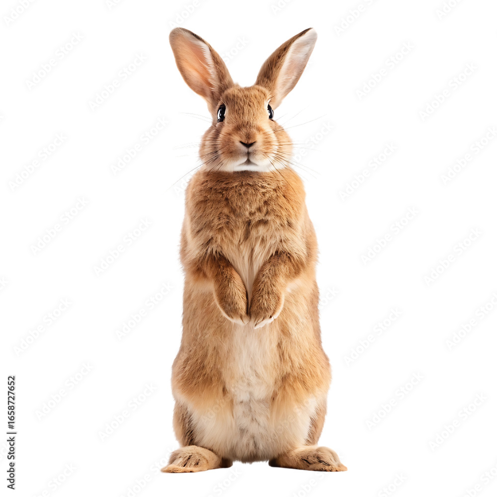 Fototapeta premium rabbit isolated on white