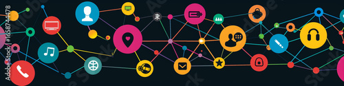 Connected digital world Networked communication and information access