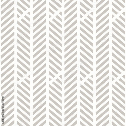 Modern Herringbone Geometric Seamless Pattern.