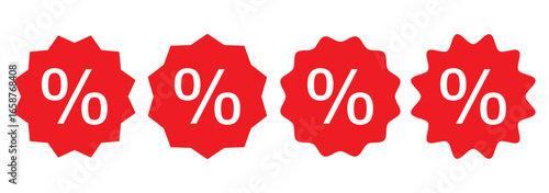 Discount icon, Percentage, finance percent offer tag, Shopping Sale label, promotion commission icons button, vector, sign, symbol, logo, Discount, percentage icon symbol on white background. Eps 10