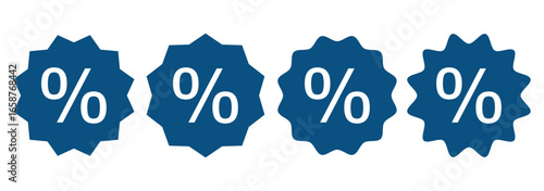 Discount icon, Percentage, finance percent offer tag, Shopping Sale label, promotion commission icons button, vector, sign, symbol, logo, Discount, percentage icon symbol on white background. Eps 10