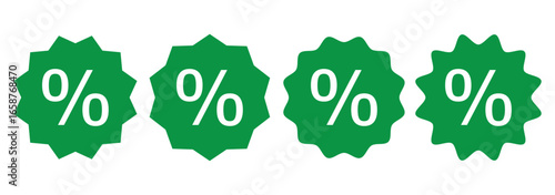 Discount icon, Percentage, finance percent offer tag, Shopping Sale label, promotion commission icons button, vector, sign, symbol, logo, Discount, percentage icon symbol on white background. Eps 10