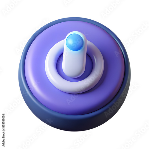 3D Smart Speaker Icon – Voice Assistant Technology Illustration