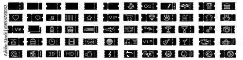 Ticket vector icon. Card illustration sign. Seat symbol. Coupon logo. Subscription web icon. ducket design for web.