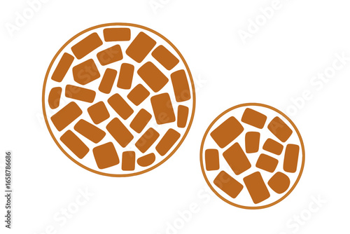 Black Pepper, Allspice, and Peppercorn Spice Illustration