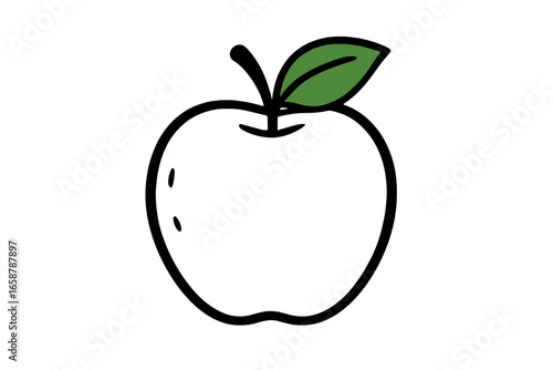 Detailed vector graphic illustration of vibrant citrus yuzu fruit