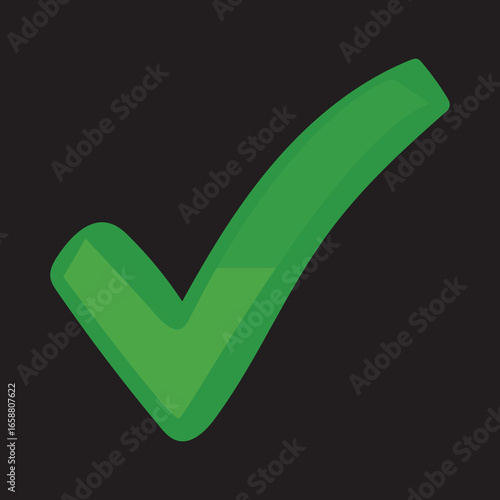 check mark in a box