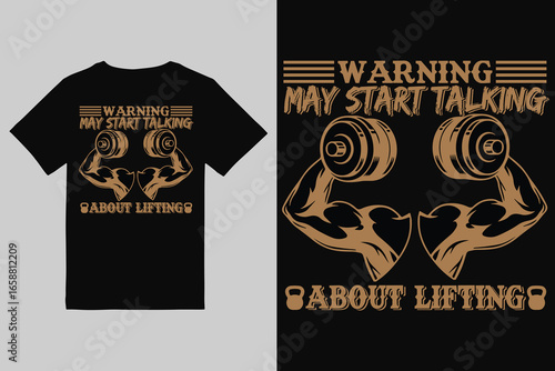 Fitness T Shirt Design