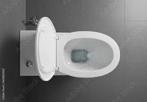 清潔感漂う白いトイレが美しく輝いています