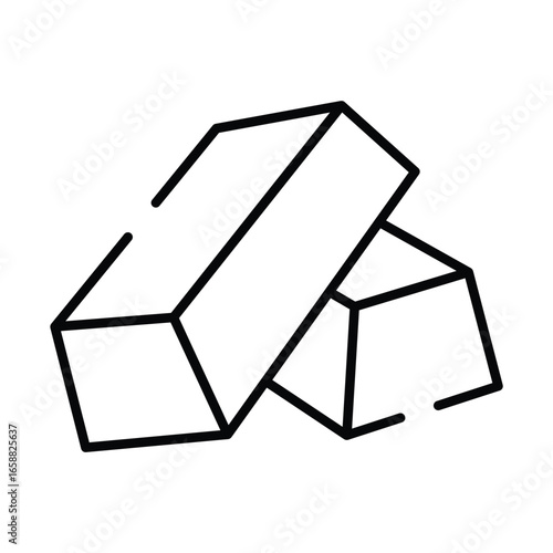 Asset icon vector