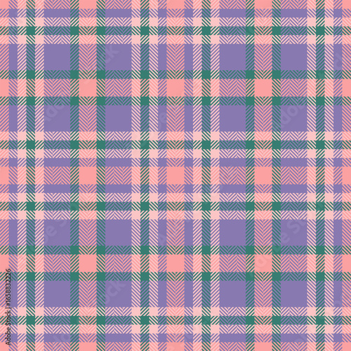 Navy check plaid tartan, size seamless vector texture. Tissue textile pattern fabric background in indigo and light colors.