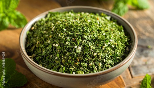 Mint Sauce Seasoning / Dried Mint Blend
Inspired by traditional British mint sauce, this dried blend works beautifully on lamb, peas, and potatoes — adds a fresh, tangy twist to classic dishes.