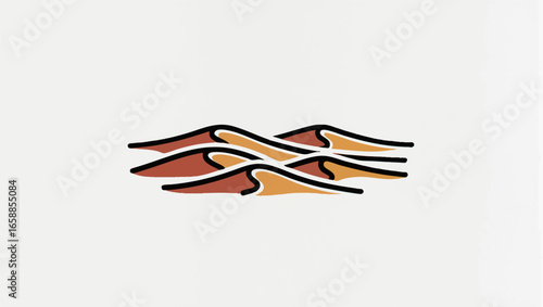 Vector portrait of man in turban