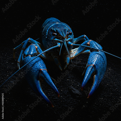 Blue Crawfish Animals