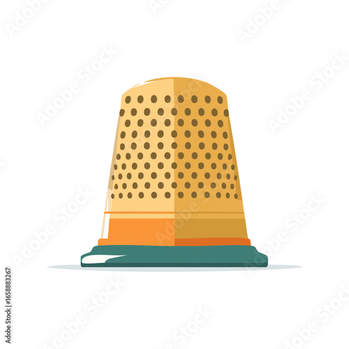 Quilting Thimble Protective Finger Gear for Sewing Needlework Crafts Equipment
