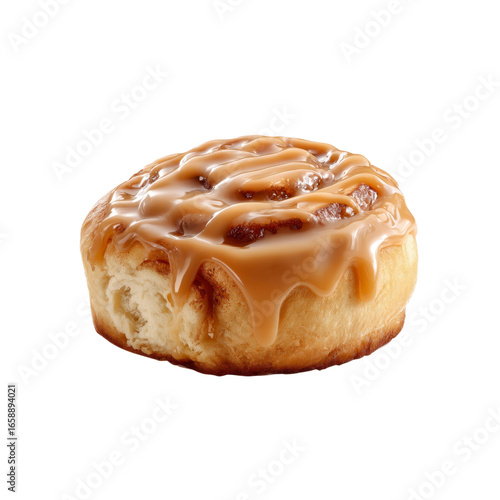 Delicious Caramel-Glazed Cinnamon Roll Pastry