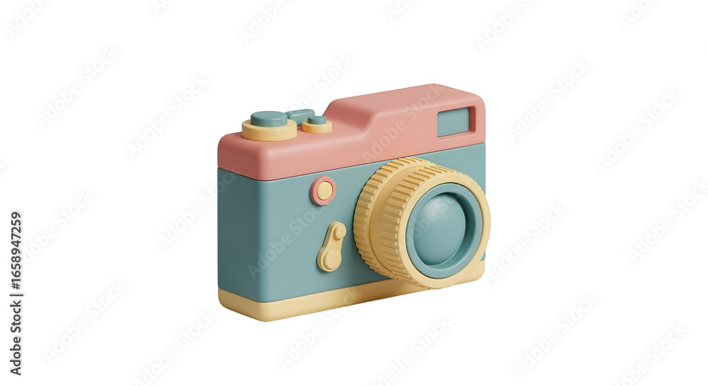 digital camera on white background digital camera on white background