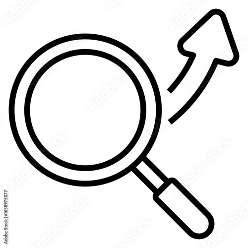 Research Line Icon
