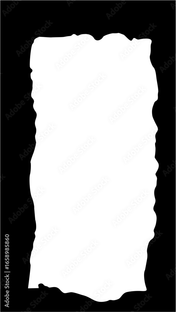 Obraz premium black and white paper for frame