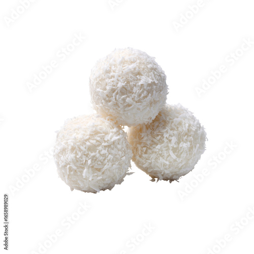 Delicious Coconut Candy Balls - Sweet Treat Photography