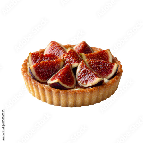 Delicious Fig Tart with Sweet Glaze - Gourmet Pastry