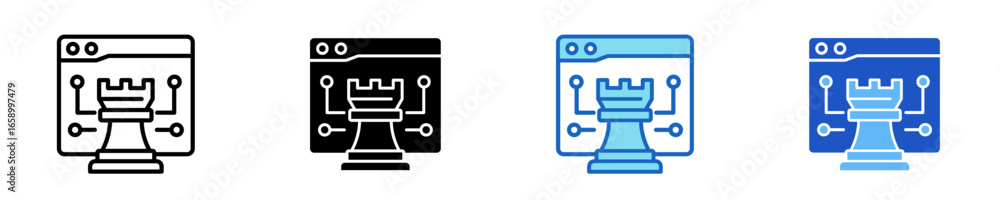 Strategic Web Icon Set Multiple Style Collection
Strategic Web Icon Set Multiple Style Collection