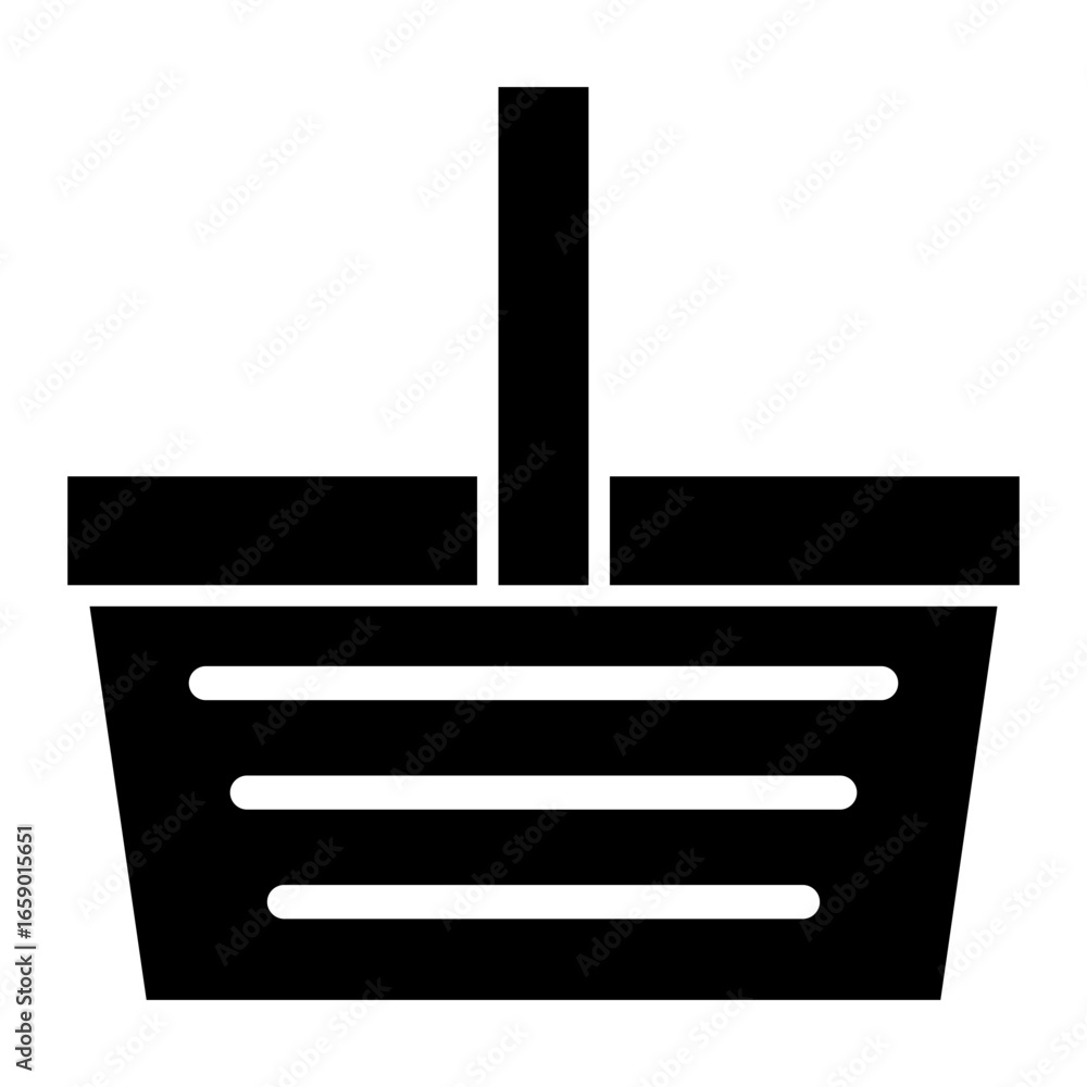 Obraz premium picnic basket icon