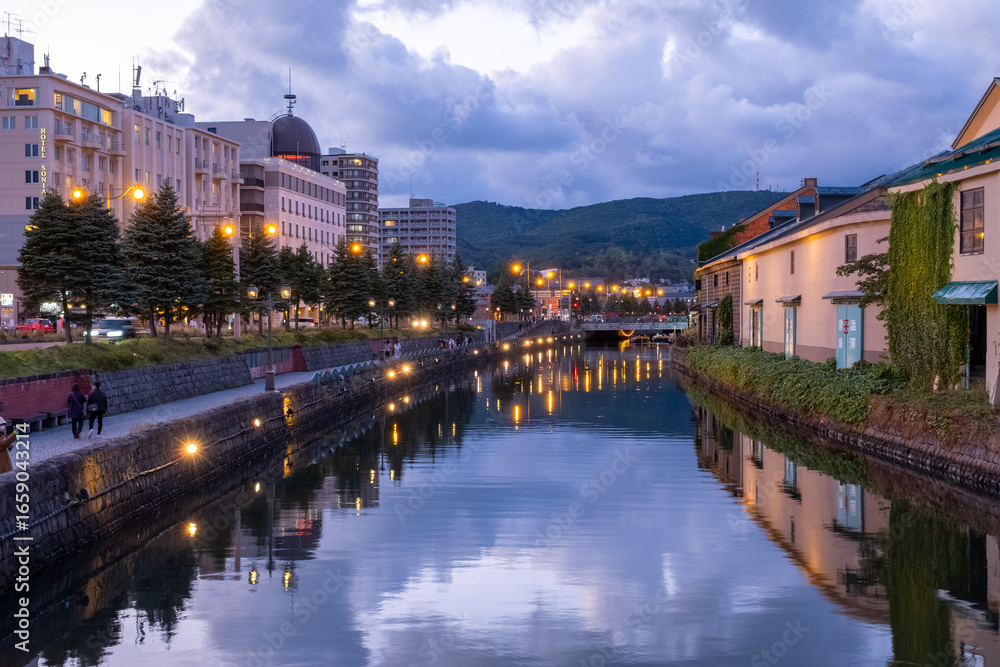 Obraz premium 北海道の小樽