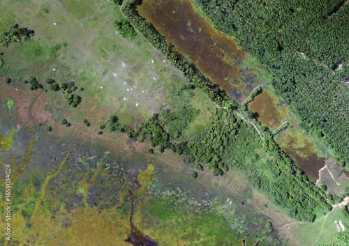 Top View Aerial Photograph
