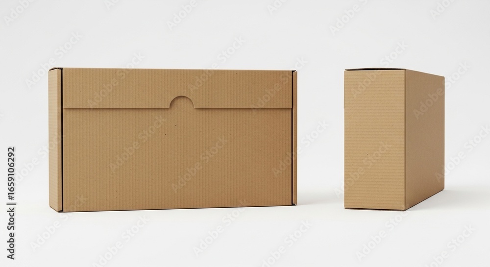 Cardboard Box Mockup Versatile Packaging Design Template for Branding and Product Presentation Cardboard Box Mockup Versatile Packaging Design Template for Branding and Product Presentation