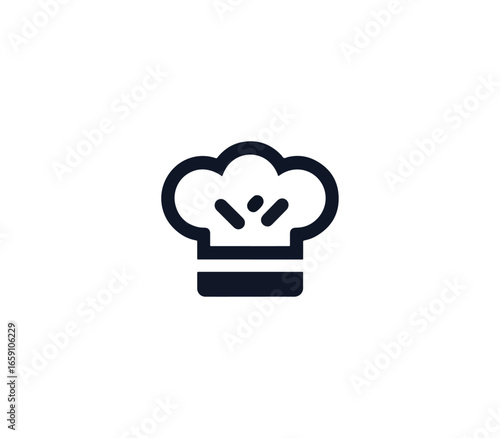 Chef hat illustration graphic design
