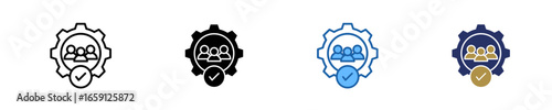 Professional Service  Icon Set Multiple Style Collection
