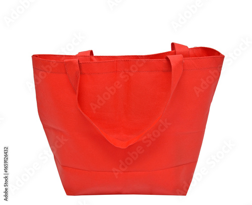 Reusable bag isolated on white background