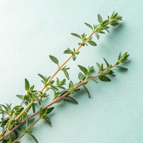 A Single thyme sprigs