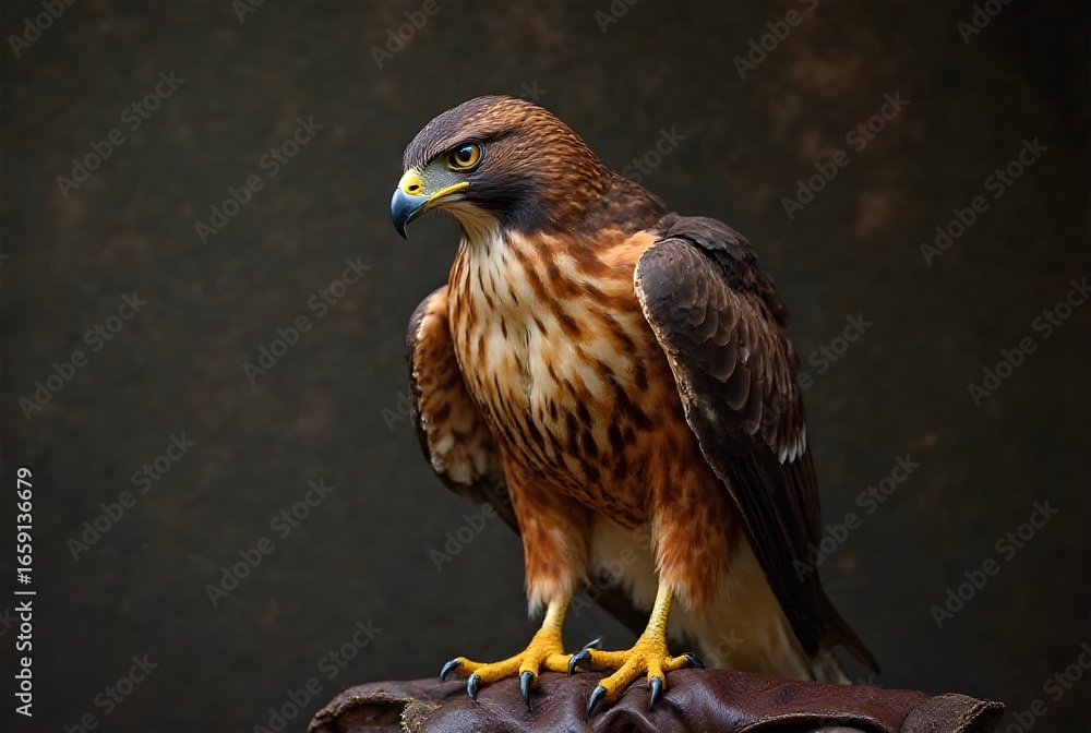 Naklejka premium Hawk Majesty-4
