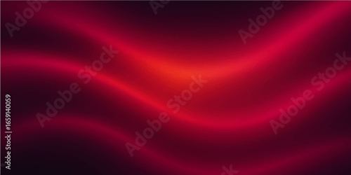 Red silk satin fabric background with smooth flowing texture and elegant design