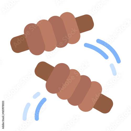bail icon with flat style
