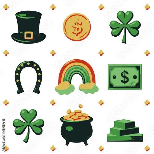 ST patricks day background